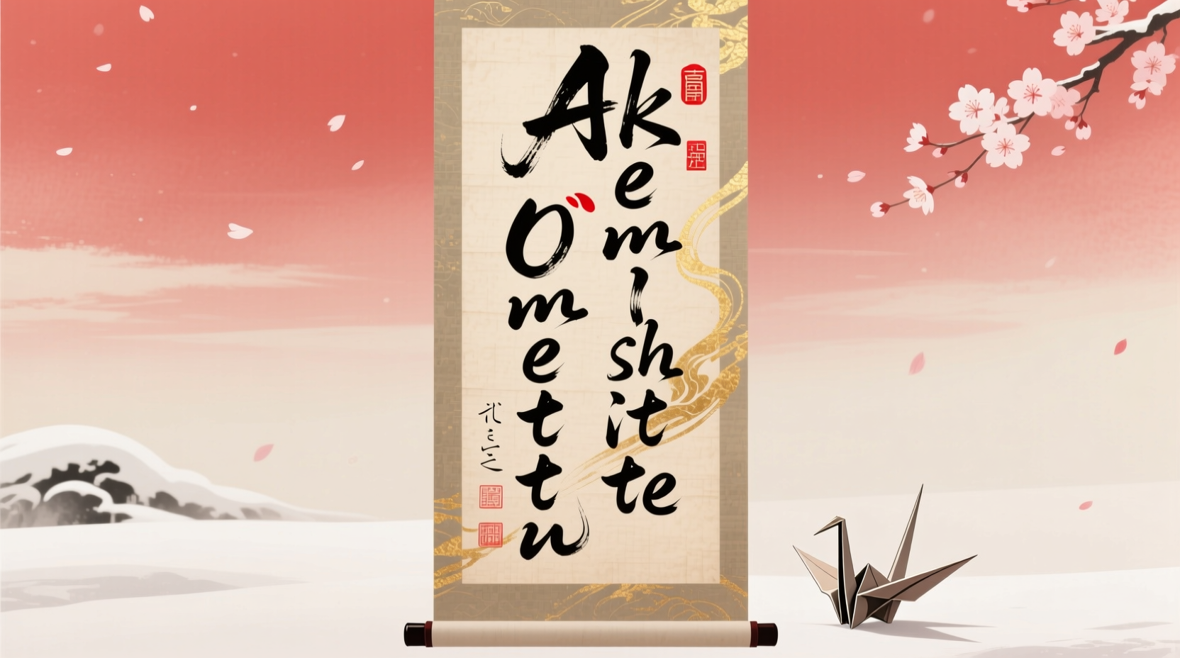 how say happy new year in japanese