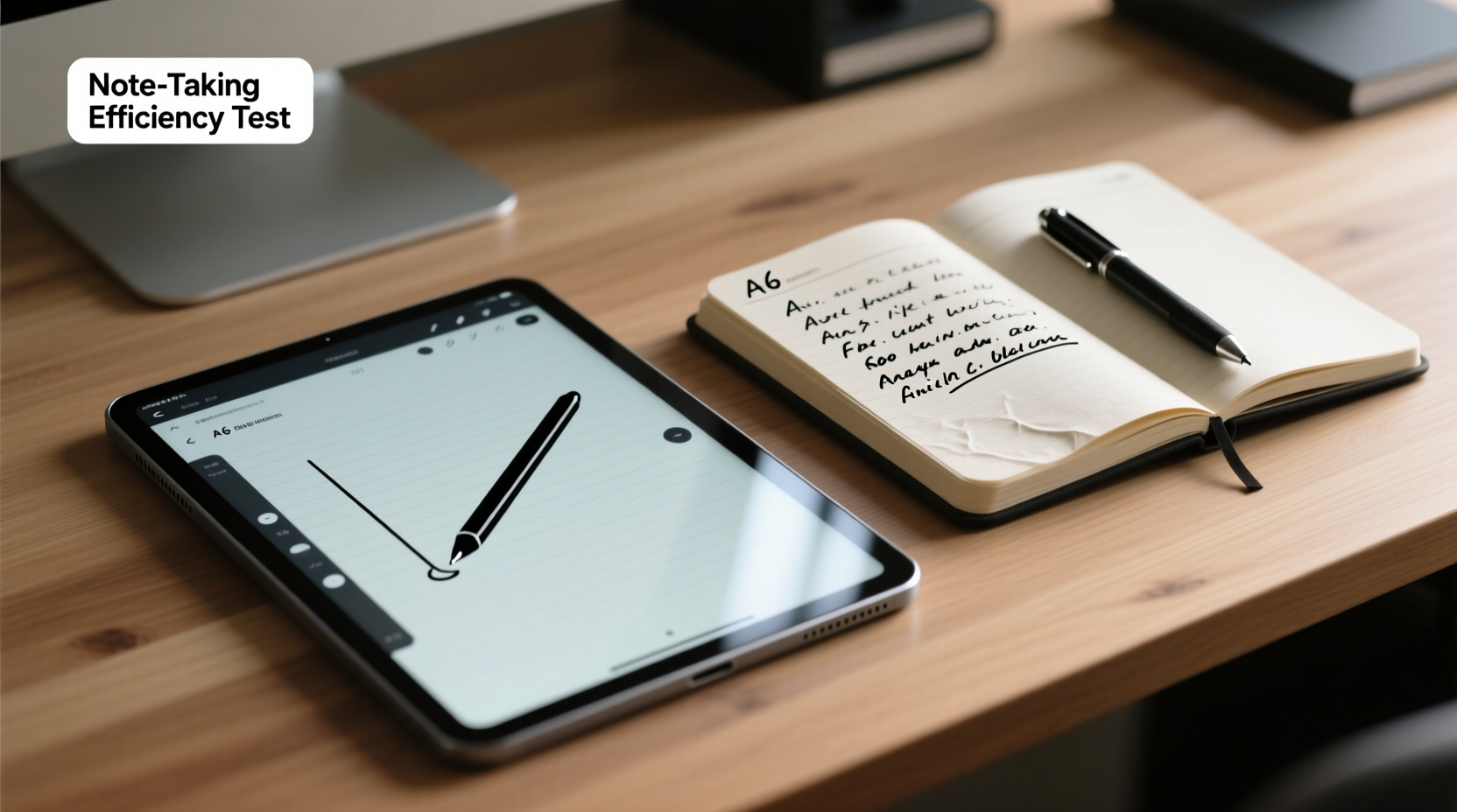 is a tablet actually better than an a6 notebook for note taking my honest opinion