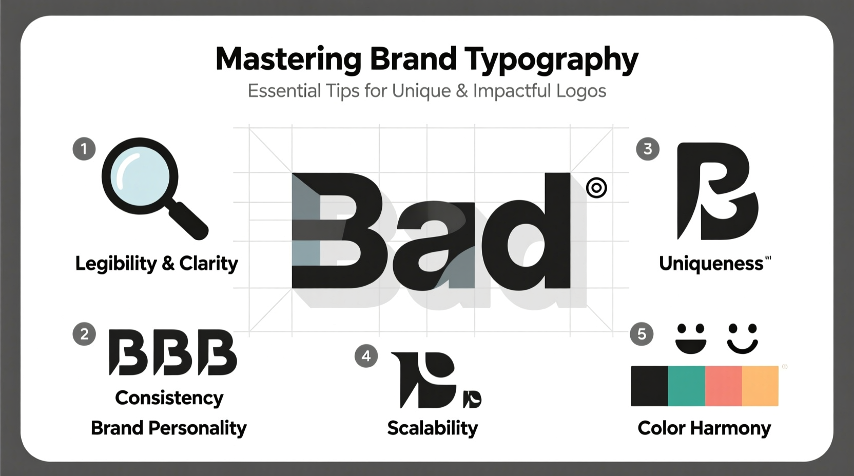 mastering how to design a text logo essential tips for crafting unique and impactful brand typography