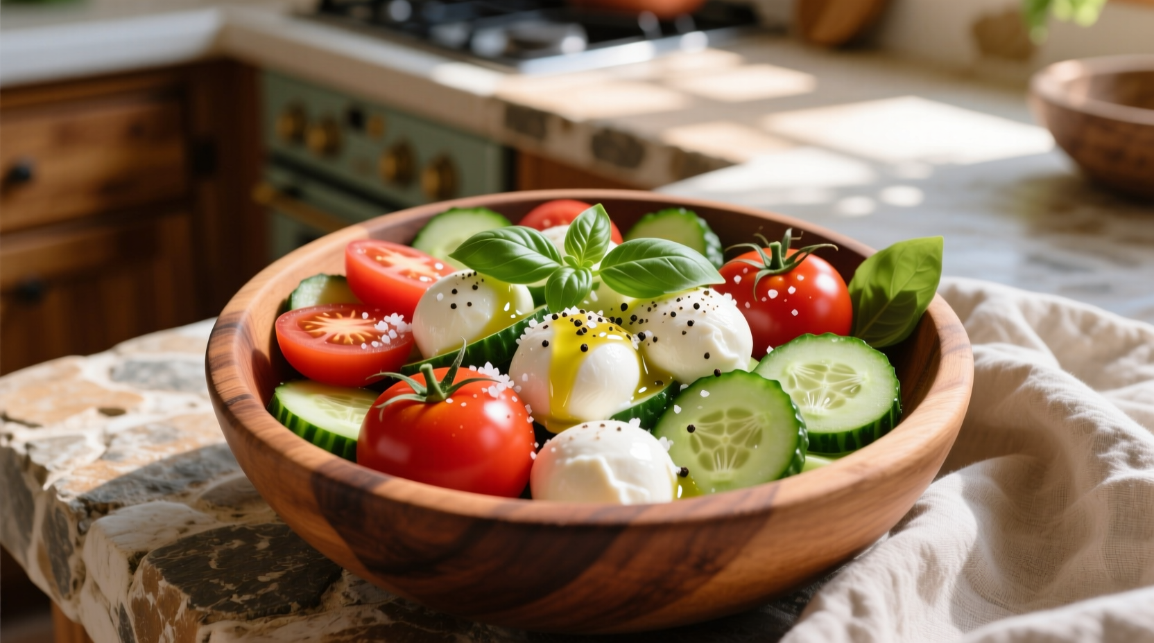 Perfect Tomato Cucumber Mozzarella Salad Recipe Guide