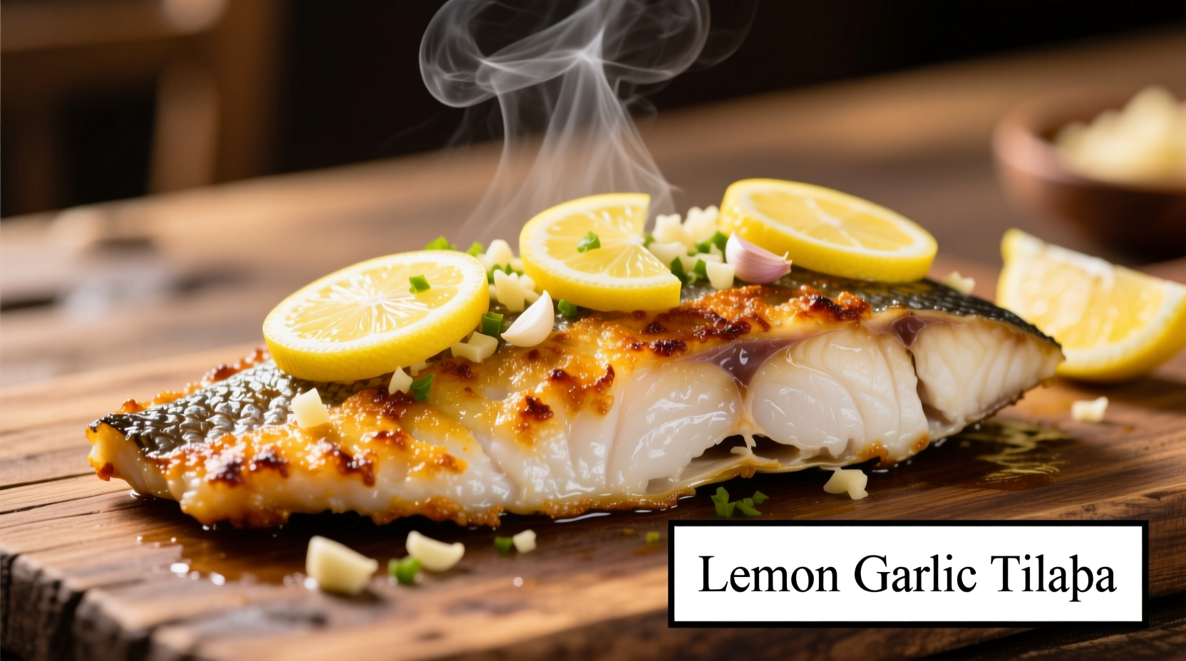 lemon garlic tilapia