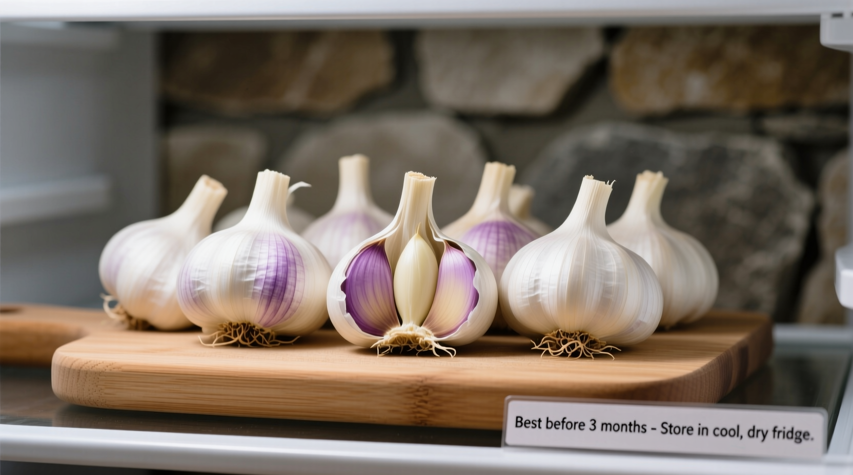 how long is garlic good for in the fridge
