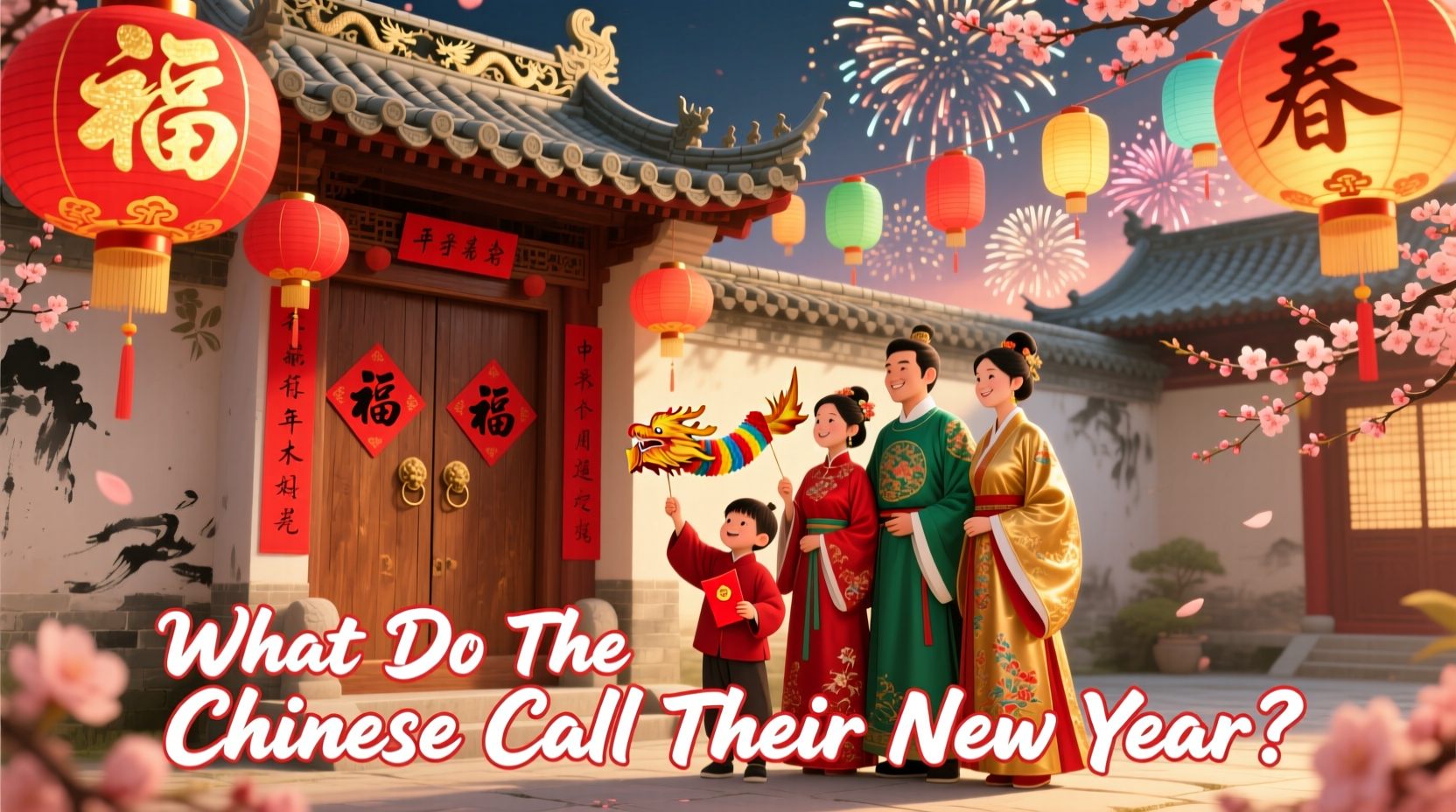 what do the chinese call their new year
