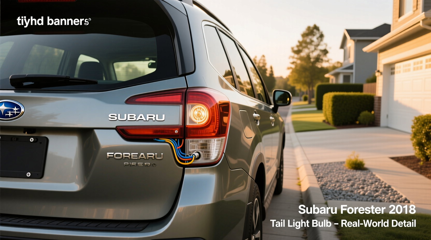 2018 subaru forester tail light bulb guide