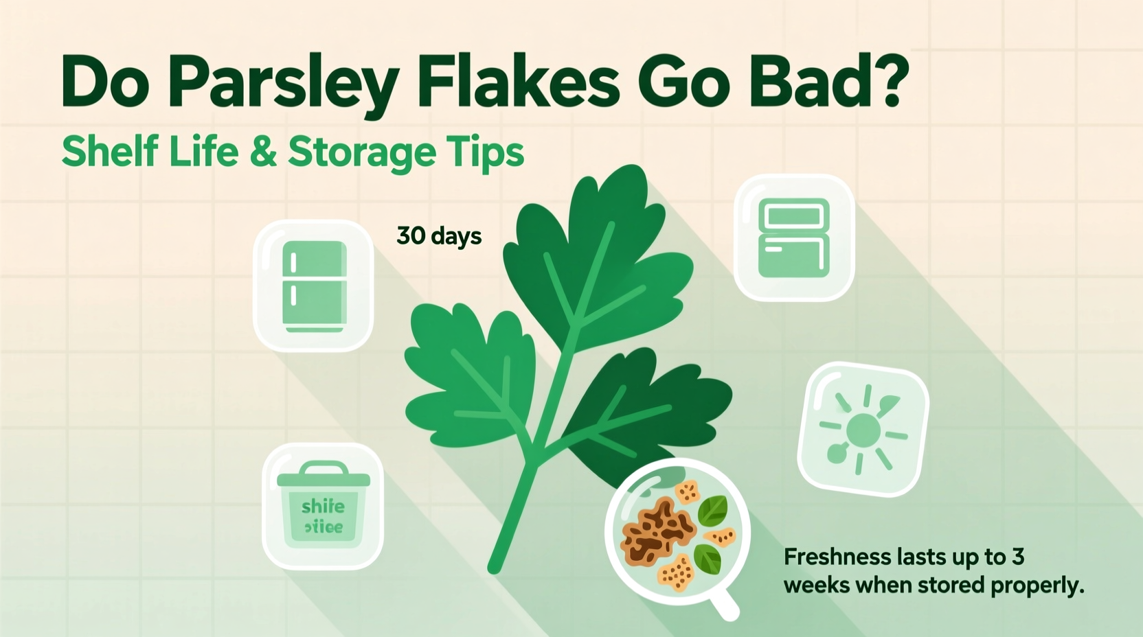 do parsley flakes go bad