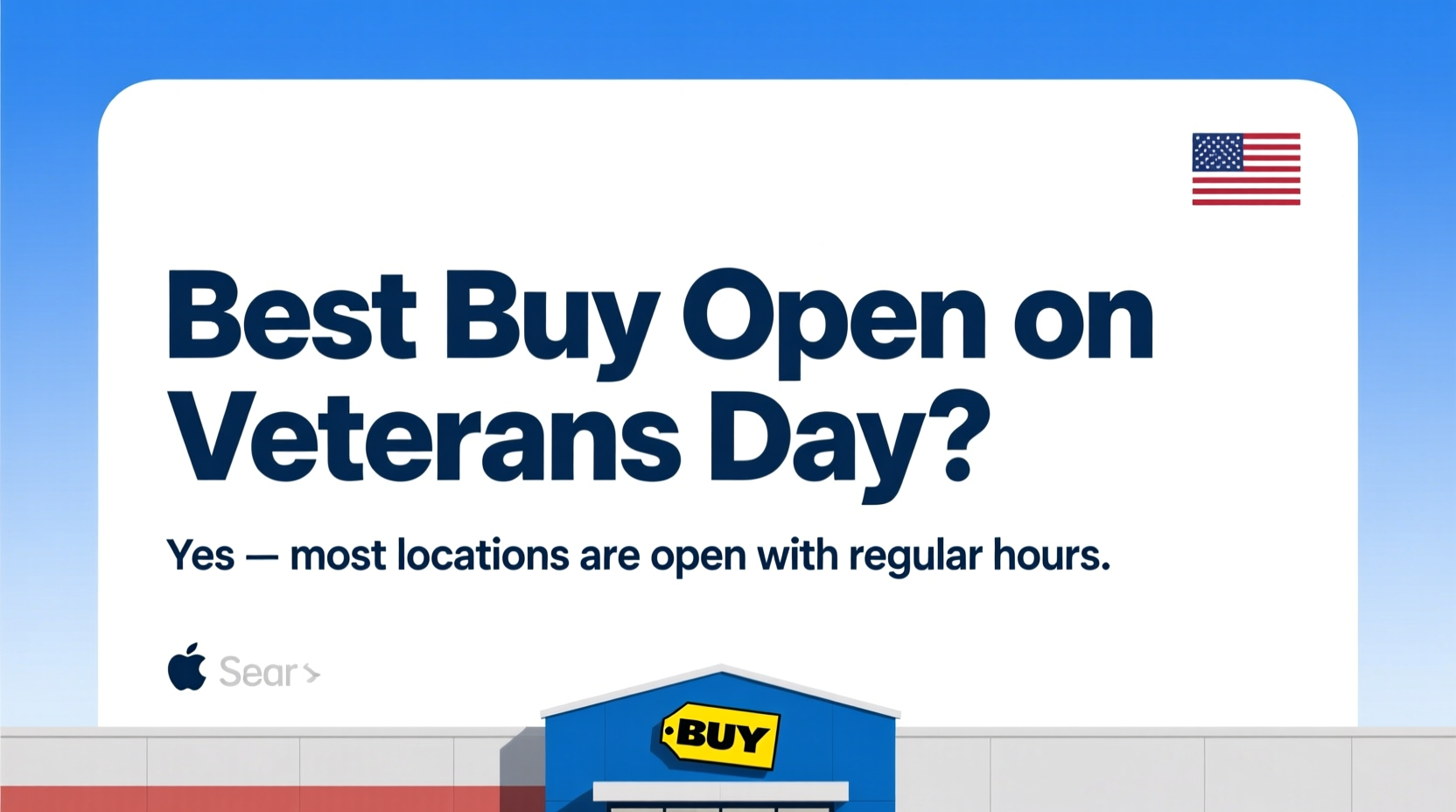 is best buy open on veterans day
