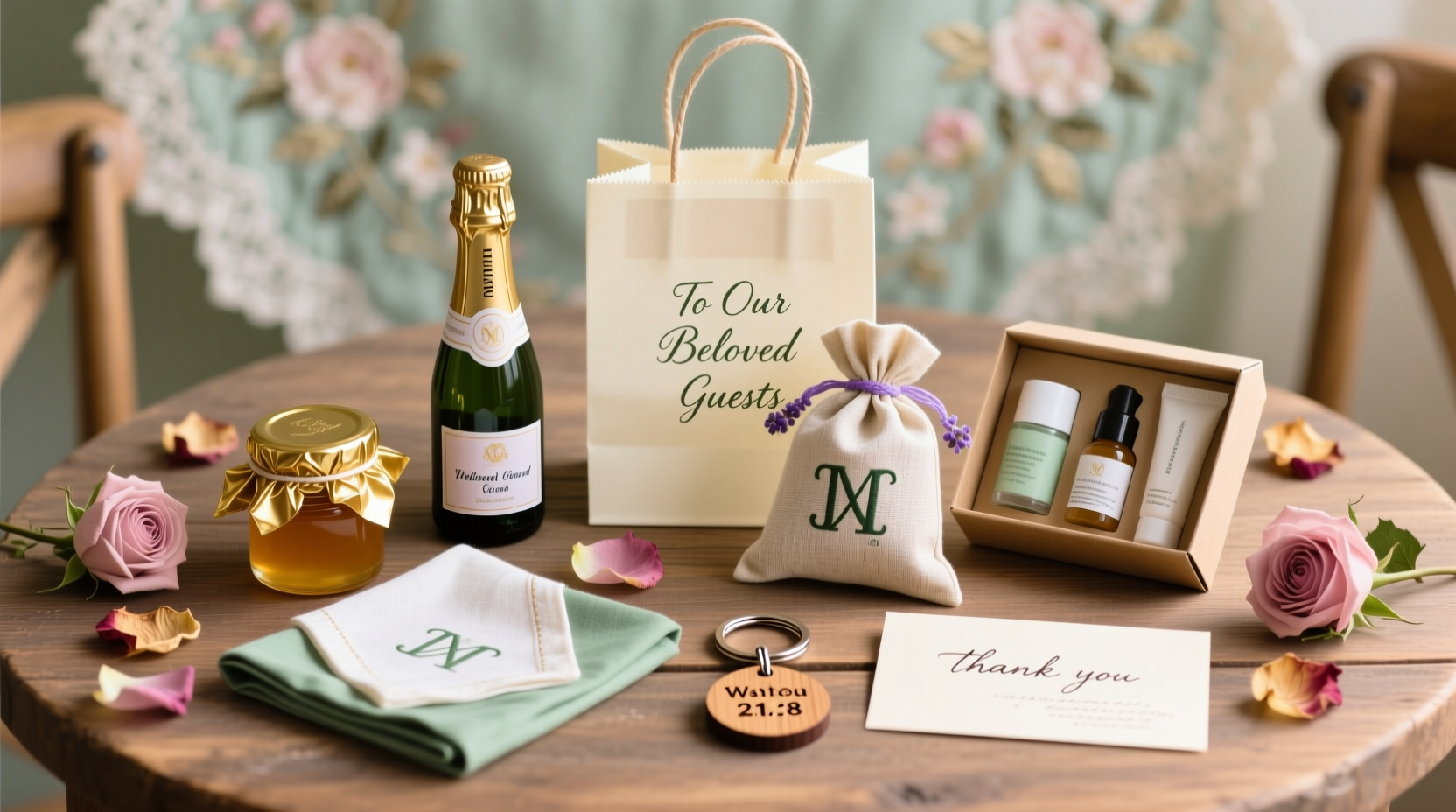 what goes in welcome bags for wedding guests