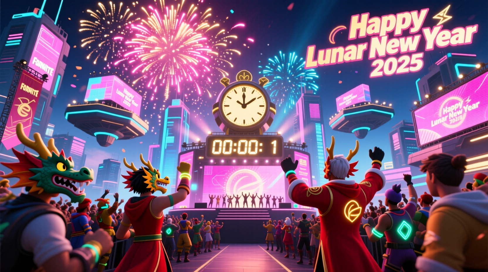 is there a new year event in fortnite