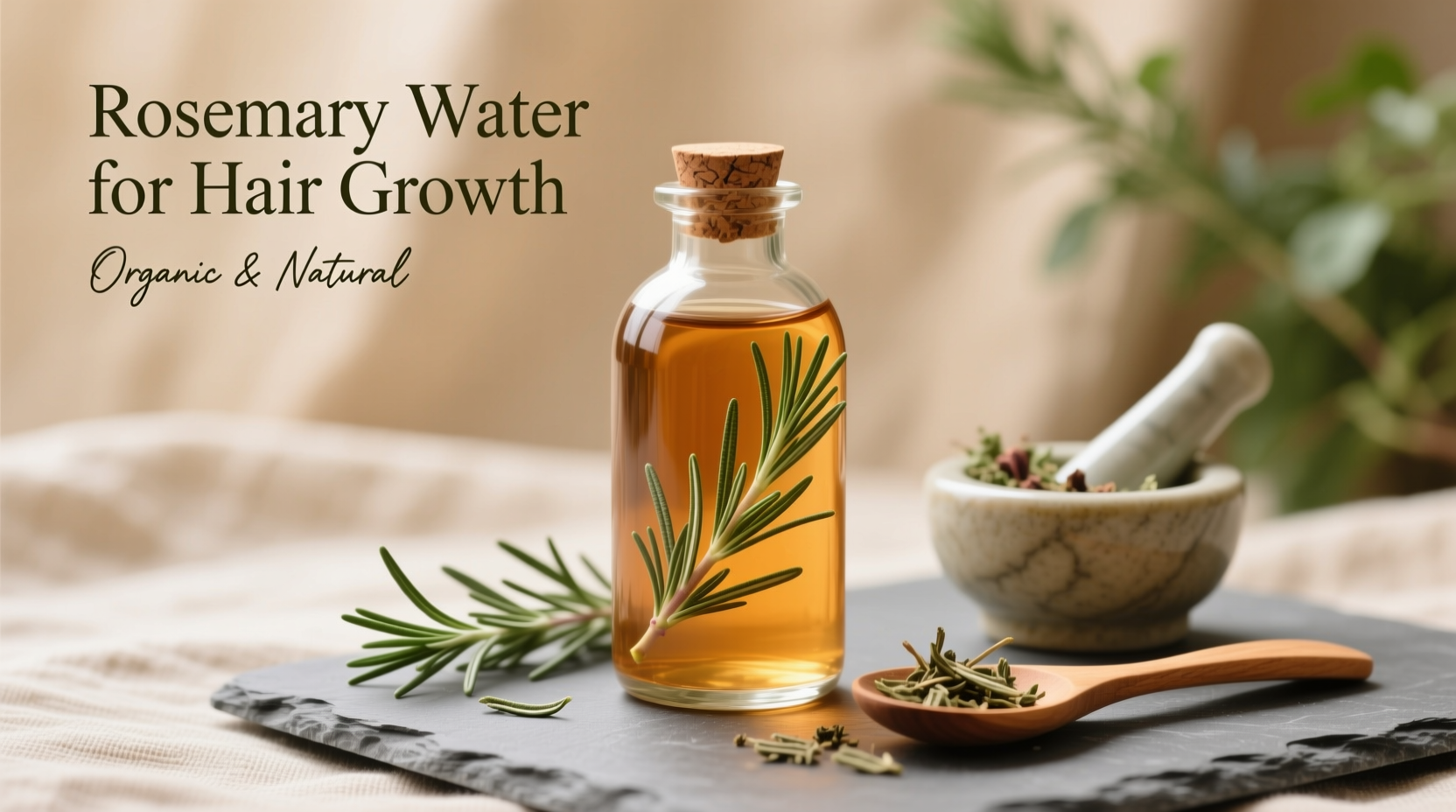 How to Make Rosemary Water for Hair Growth