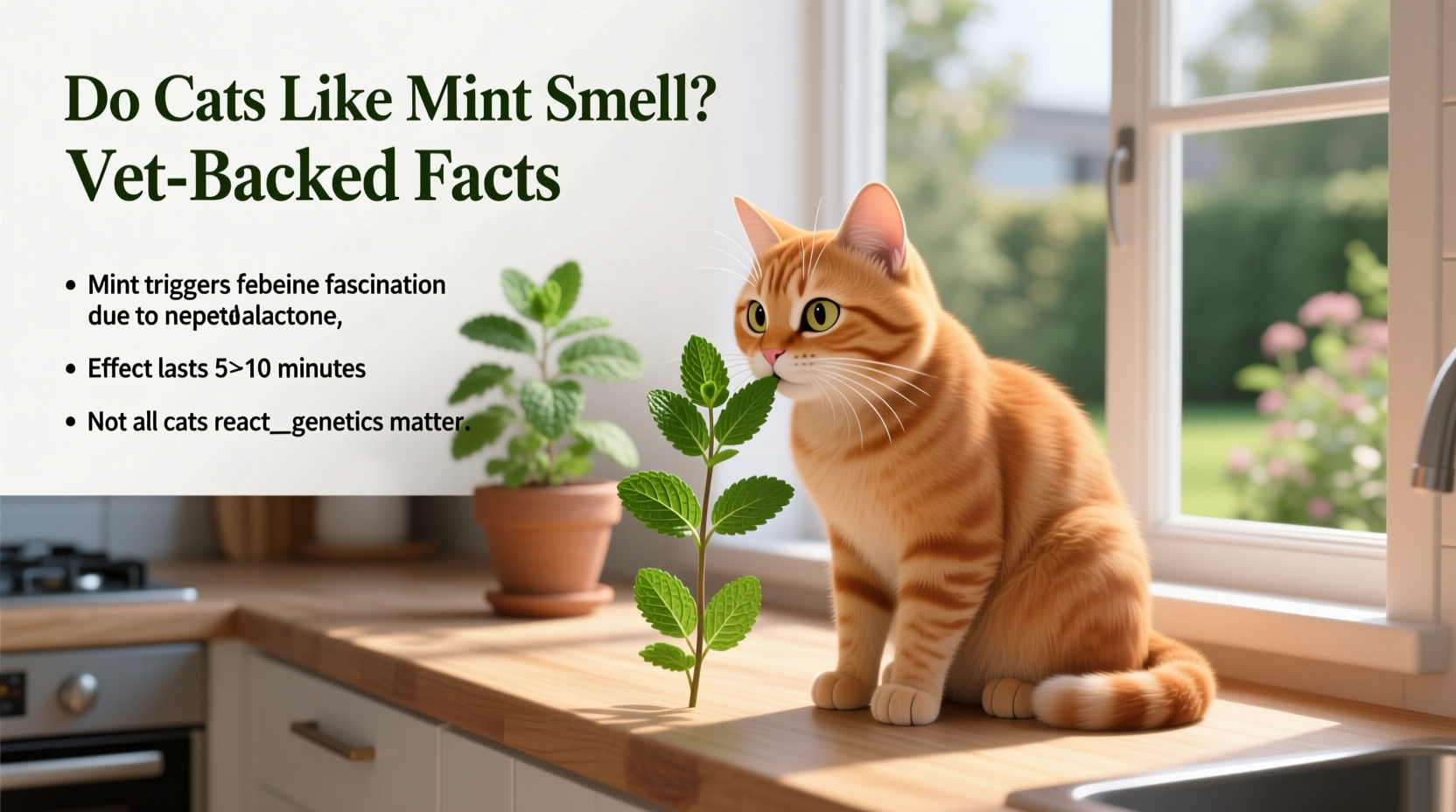 do cats like mint smell