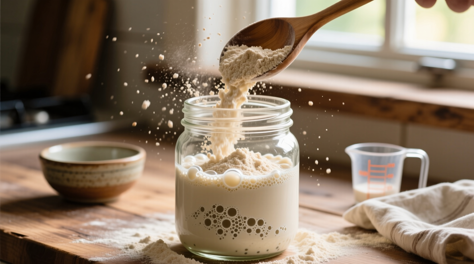 how to make sourdough starter