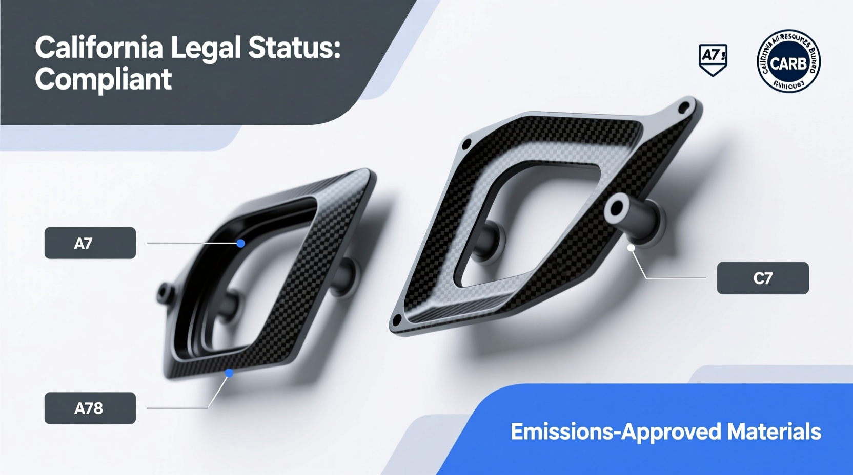 a7 c8 carbon california legality