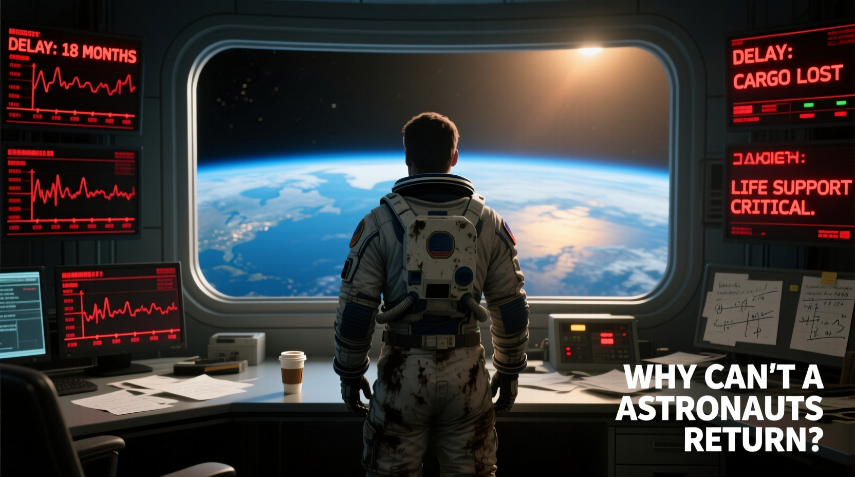 why cant astronauts return to earth understanding mission delays