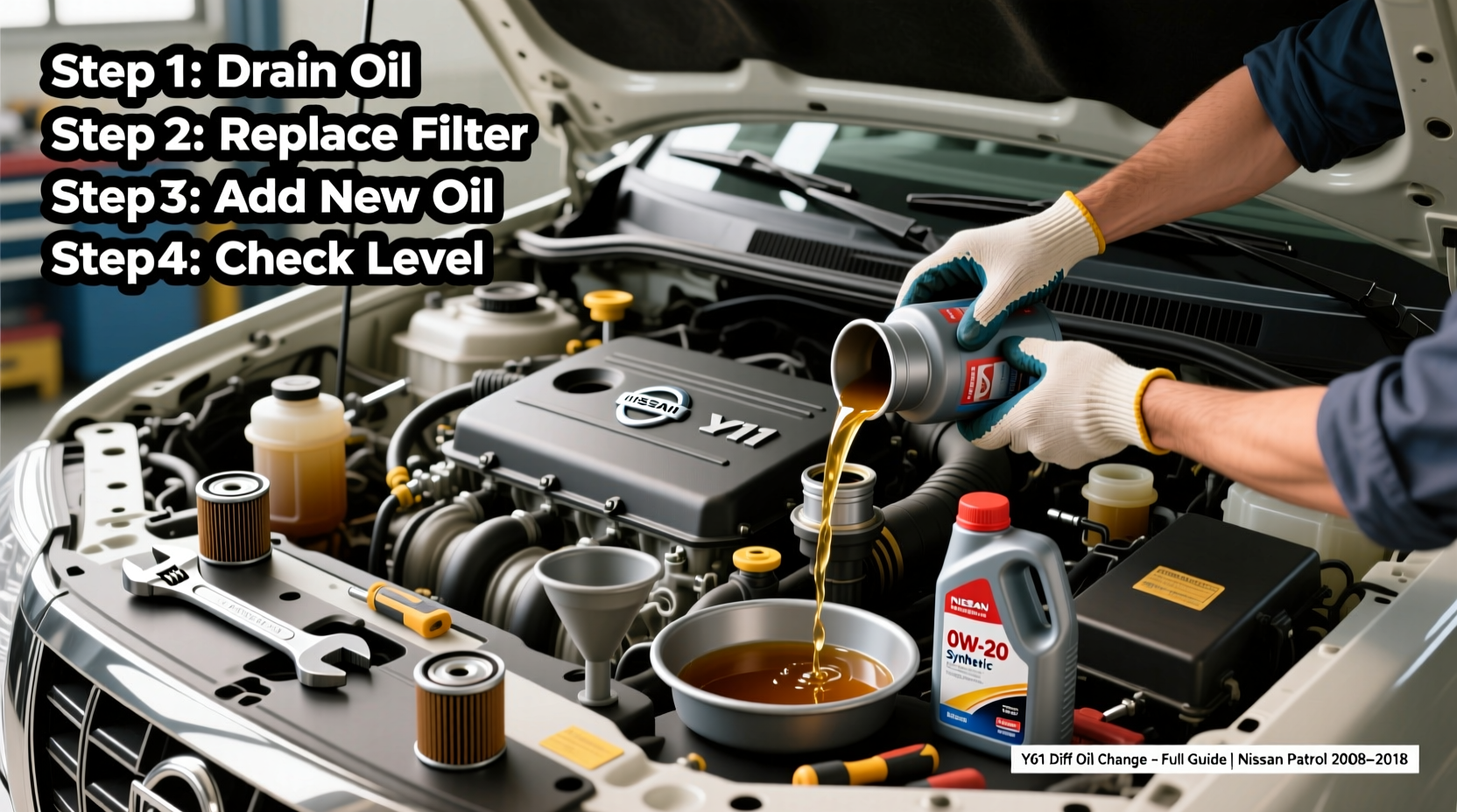 Y61 Diff Oil Change DIY: Full Guide for Nissan Patrol