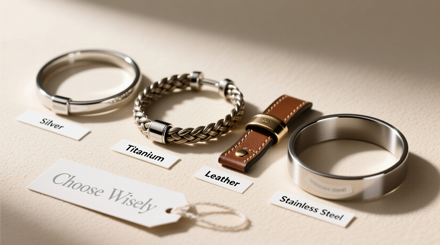 how to select the ideal material for a durable and stylish everyday anklet