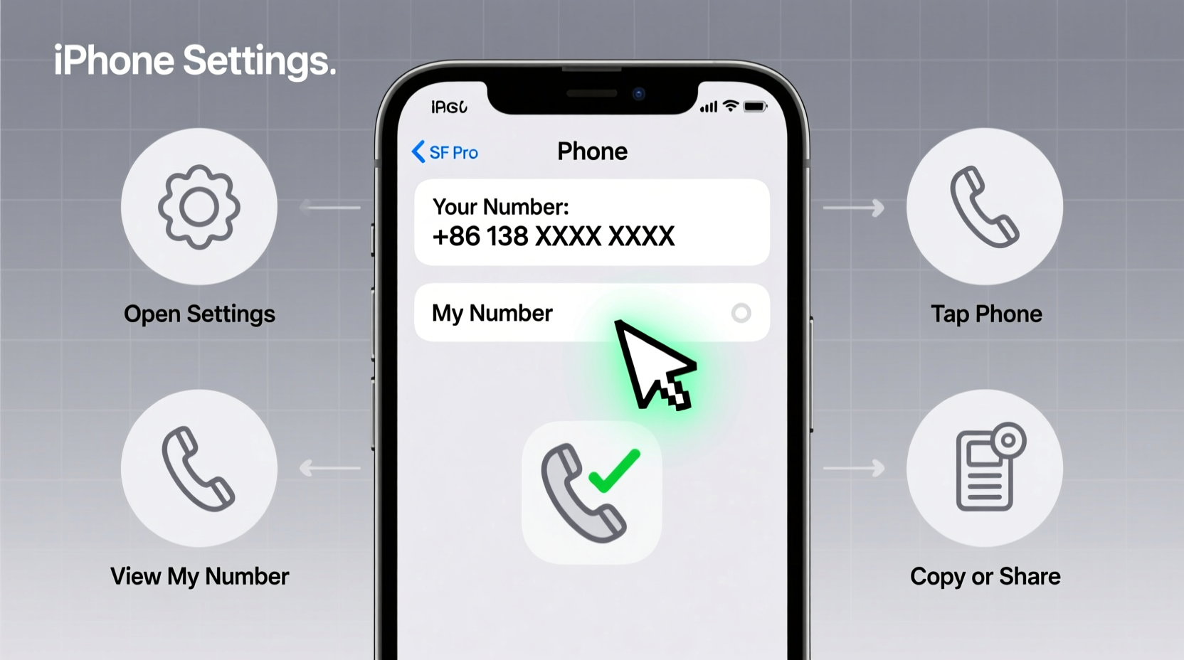 the complete guide to quickly finding your phone number on an iphone