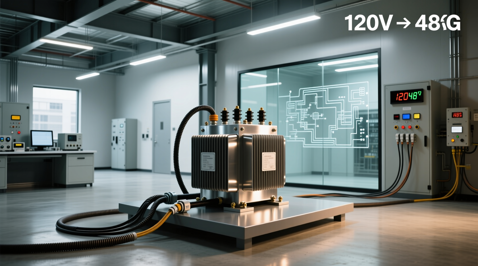 120v to 48v transformer guide ac/dc conversion decoded