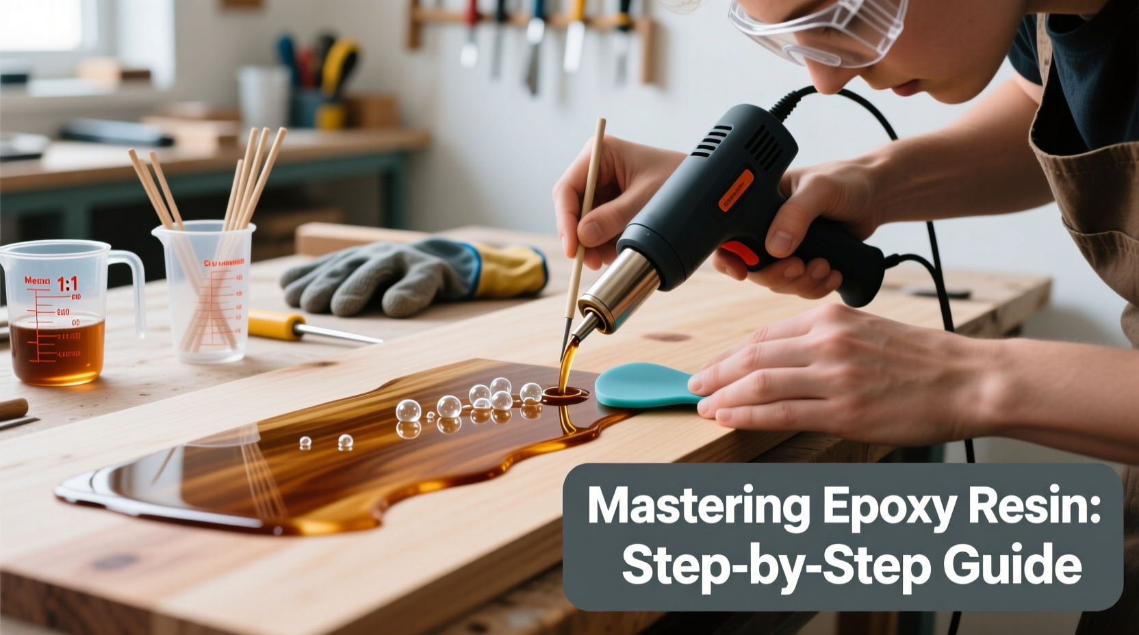 mastering how to apply epoxy resin step by step guide for flawless results