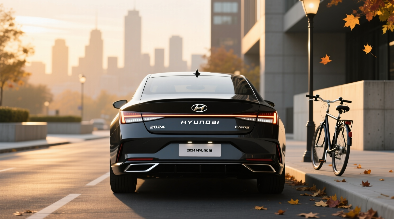 2024 elantra rear bumper guide