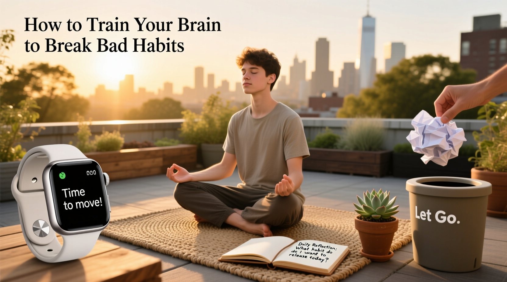 train your brain to break bad habits