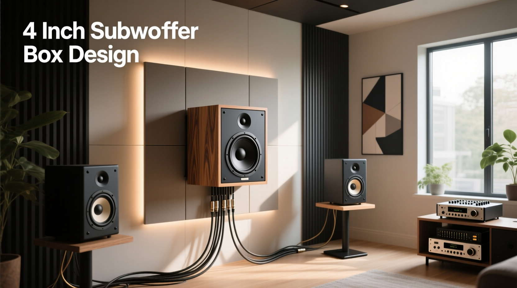4 inch subwoofer box design guide