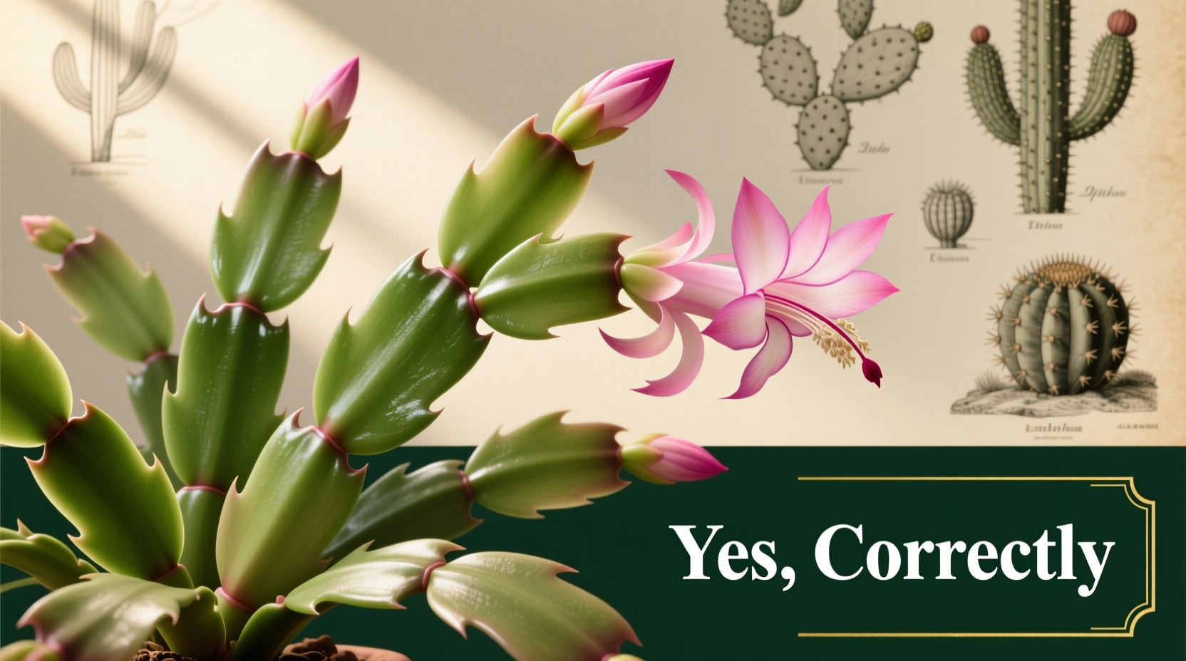 does a christmas cactus need sunlight