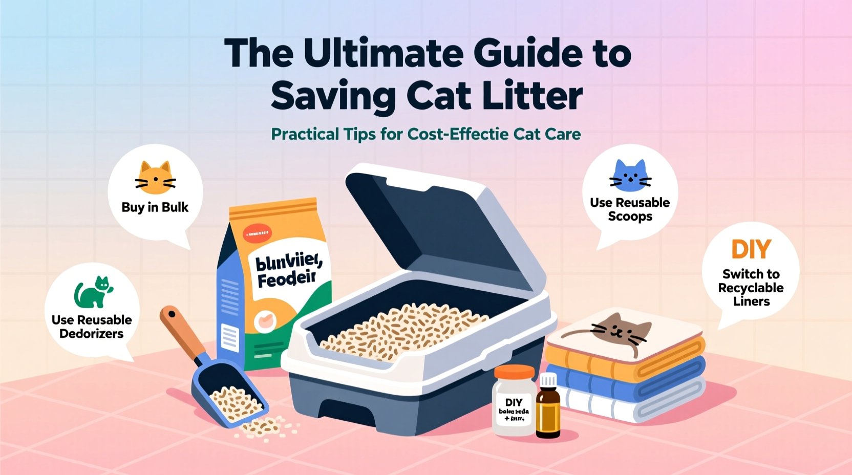 the ultimate guide to saving cat litter practical tips for cost effective cat care