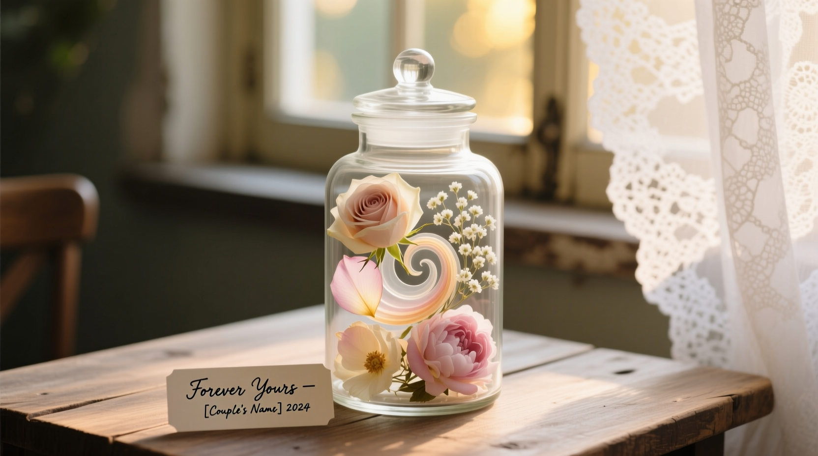 creative ways to preserve and display flower petals in a jar for your wedding keepsake
