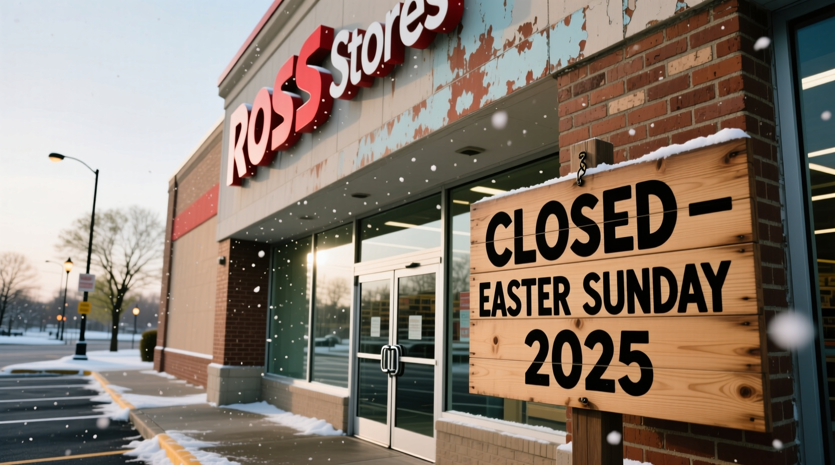 is ross open on easter sunday