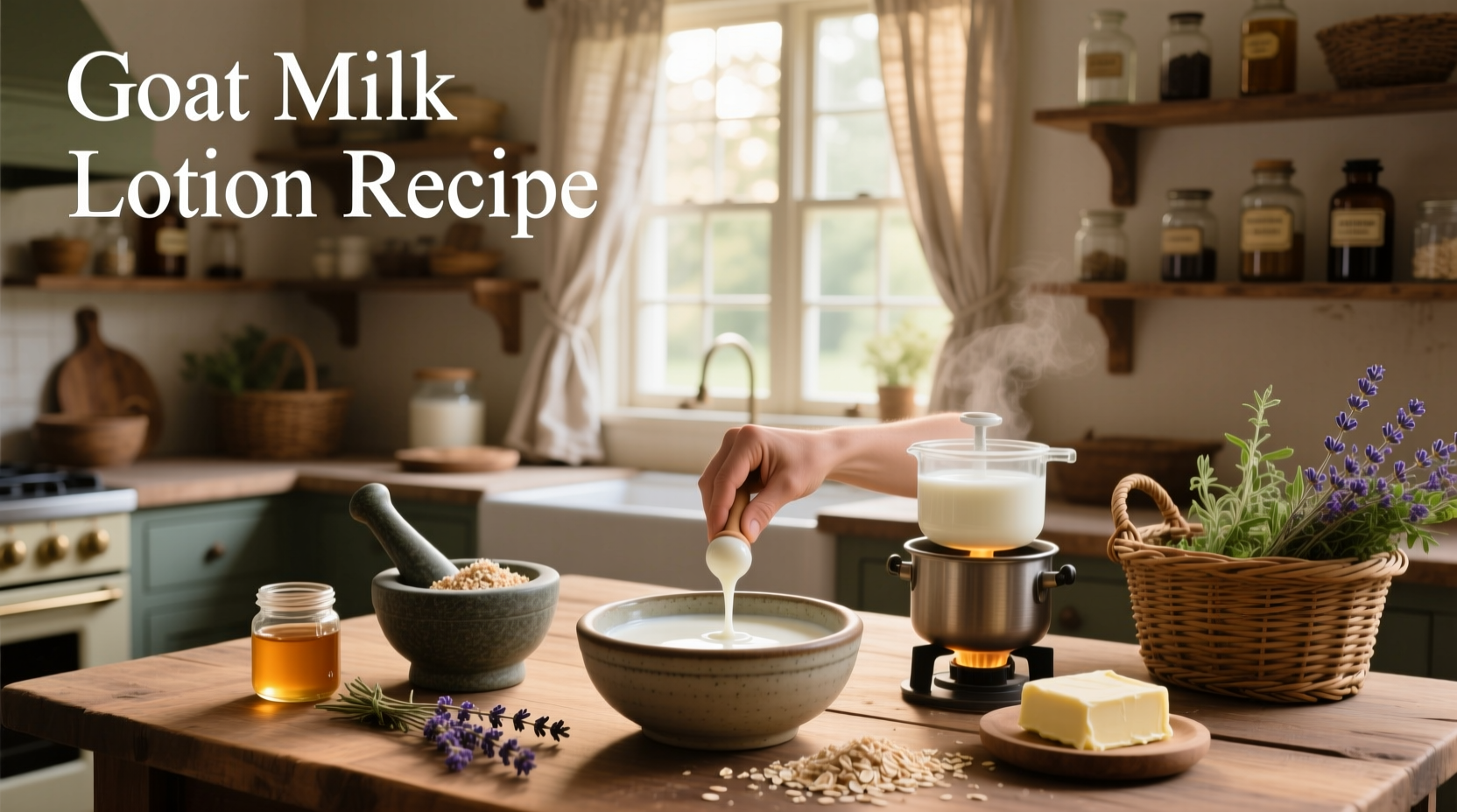 goat milk lotion recipe guide