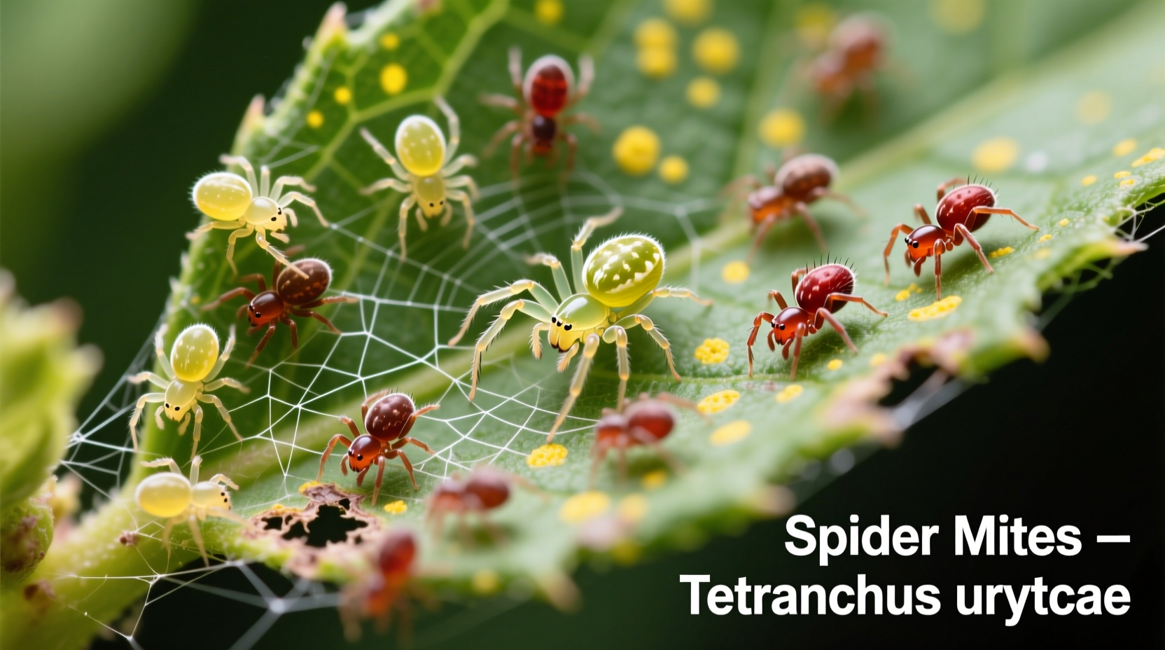 What Do Spider Mites Look Like on a Plant?