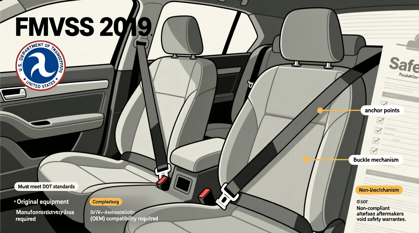 fmvss 209 aftermarket legality