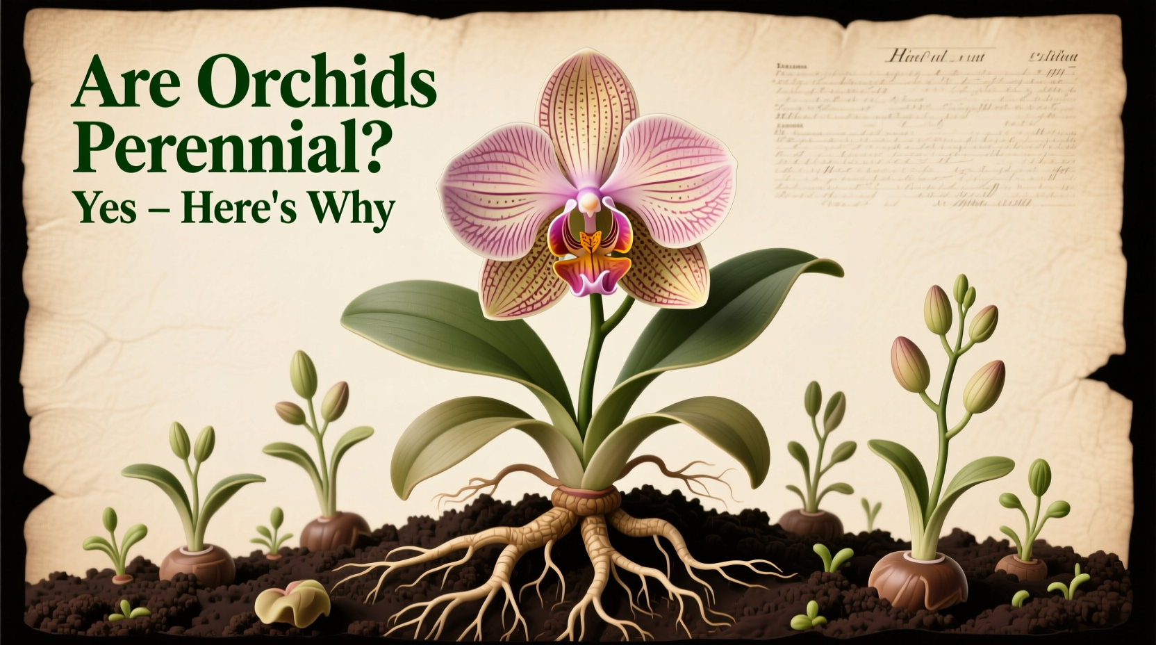 are orchids perennial