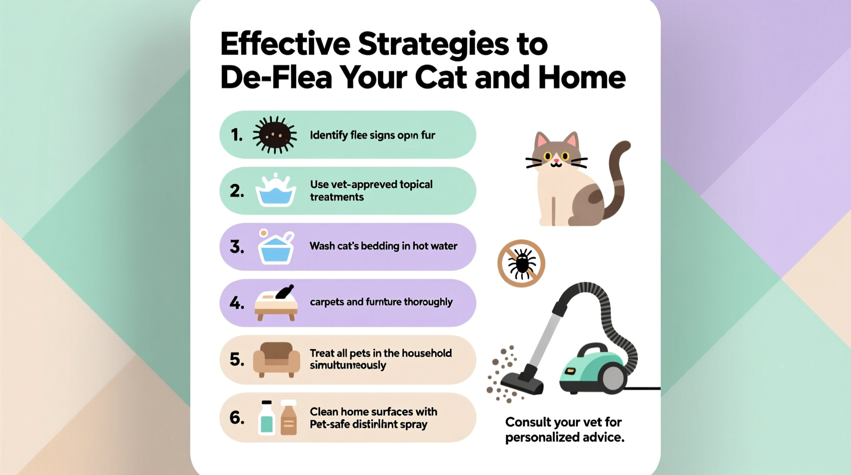 effective strategies to de flea your cat and home a complete step by step guide