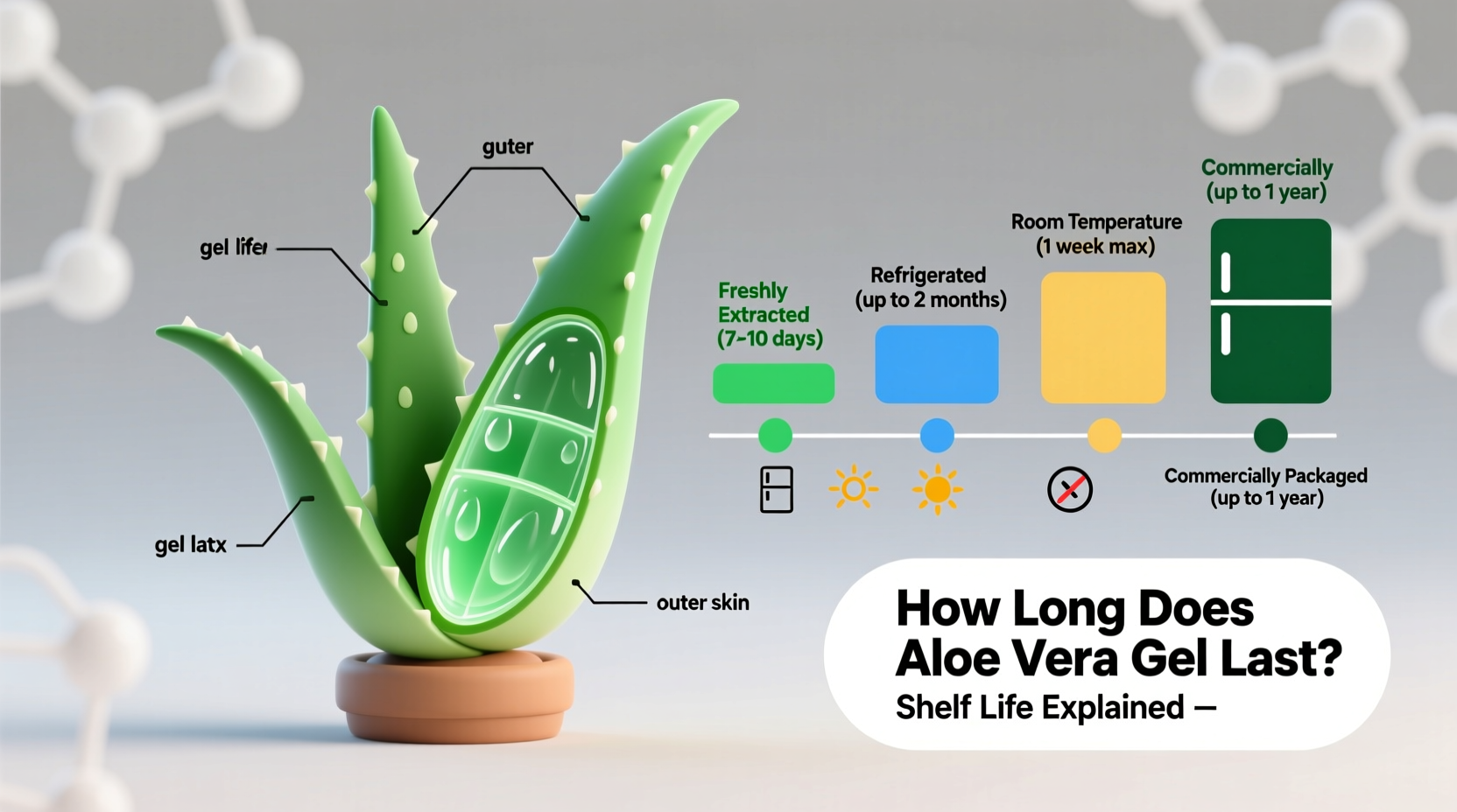 How Long Does Aloe Vera Gel Last? Shelf Life Explained