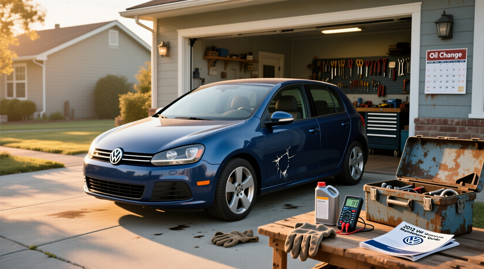 2012 golf hatchback maintenance cost reality