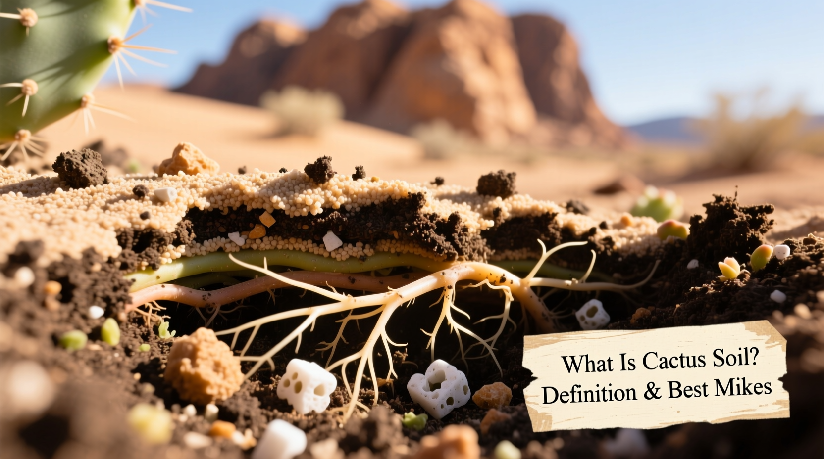 What Is Cactus Soil? Definition & Best Mixes