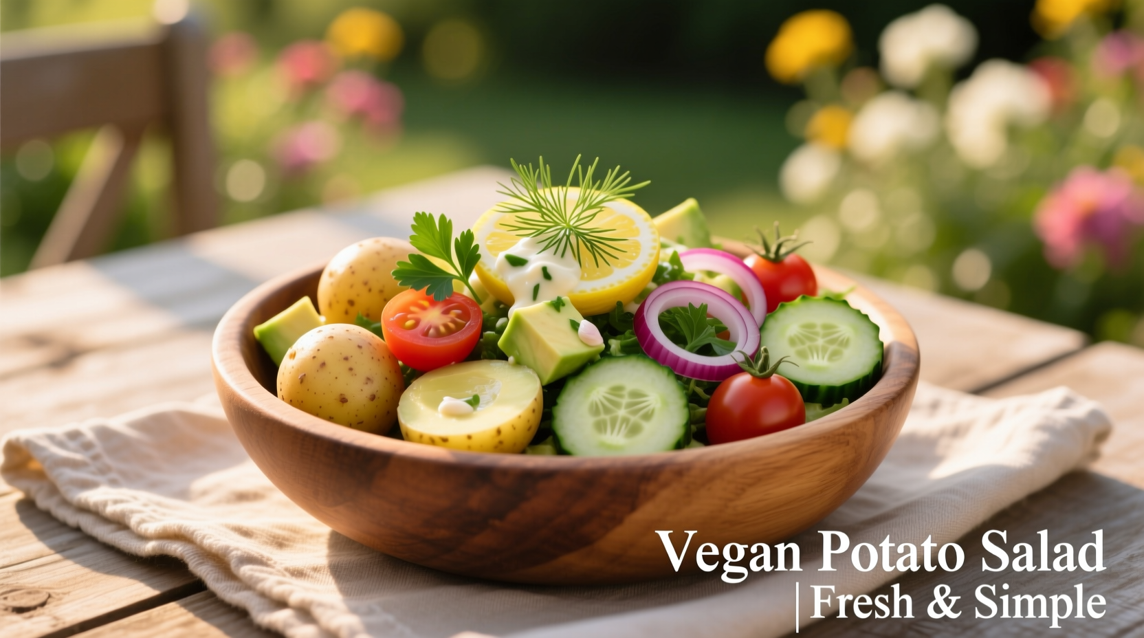 Vegan Potato Salad: Creamy Recipe Without Dairy or Eggs