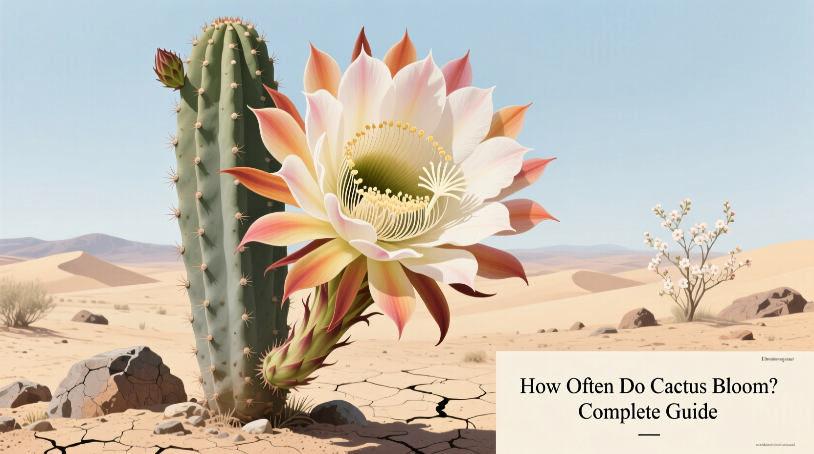 how often do cactus bloom