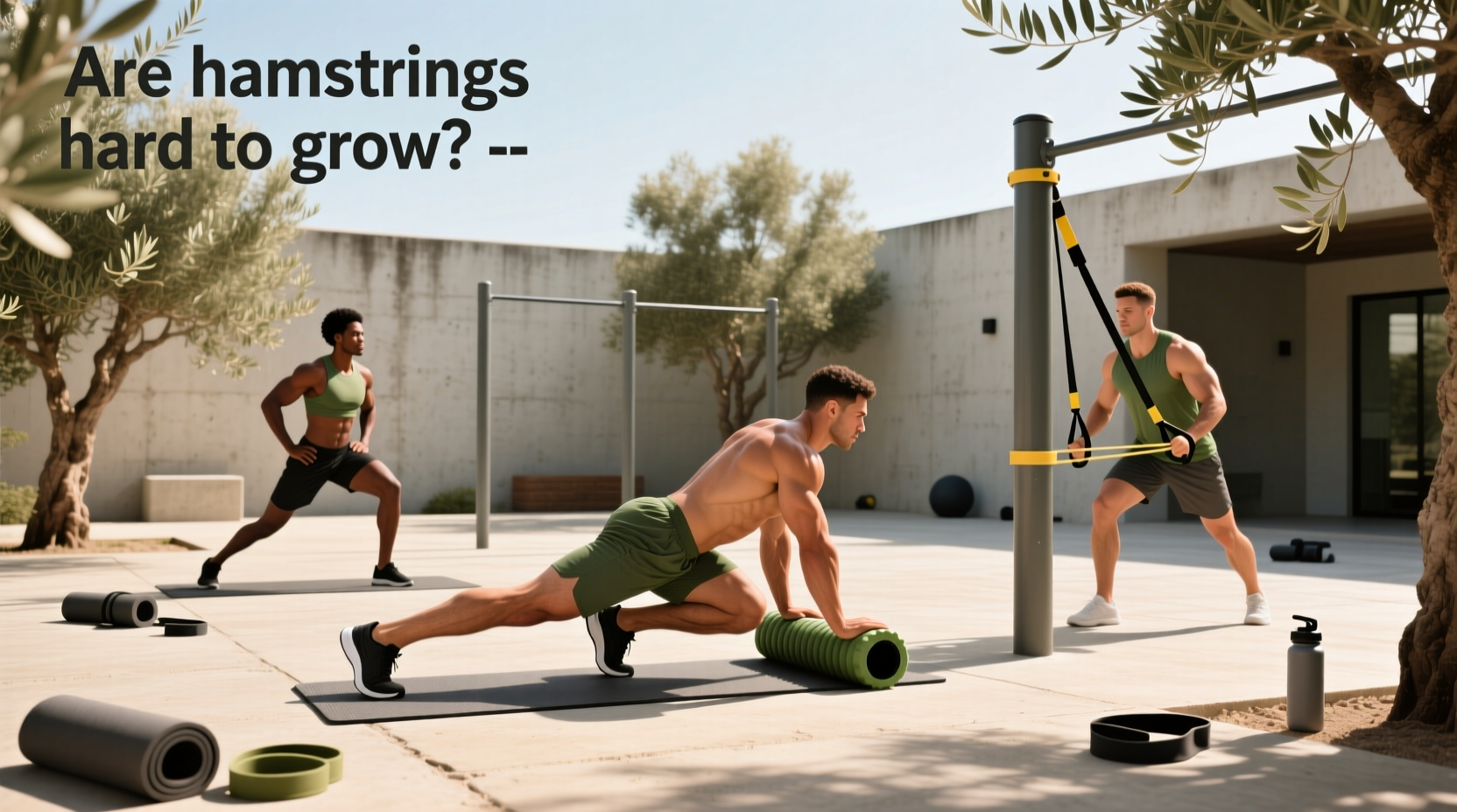 are hamstrings hard to grow 