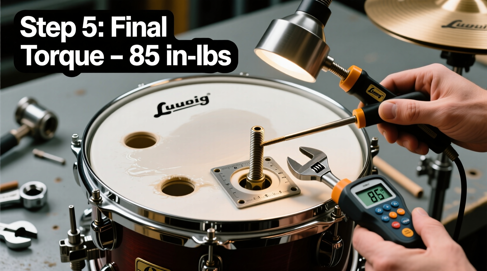 How to correctly install drum ball tension lugs on a vintage 1970s Ludwig kit without stripping threads — step-by-step 2026 guide