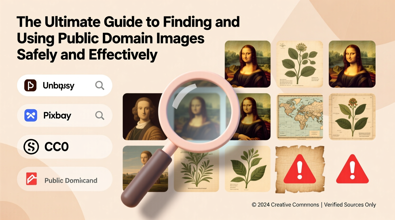 the ultimate guide to finding and using public domain images safely and effectively