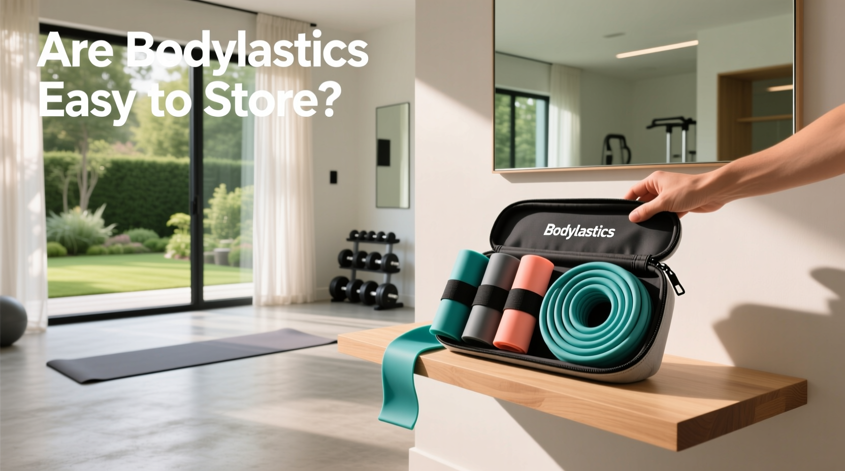 are bodylastics easy to store 