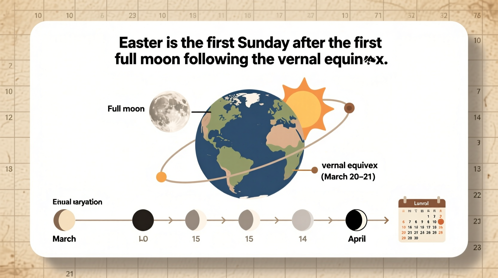 what makes easter change dates
