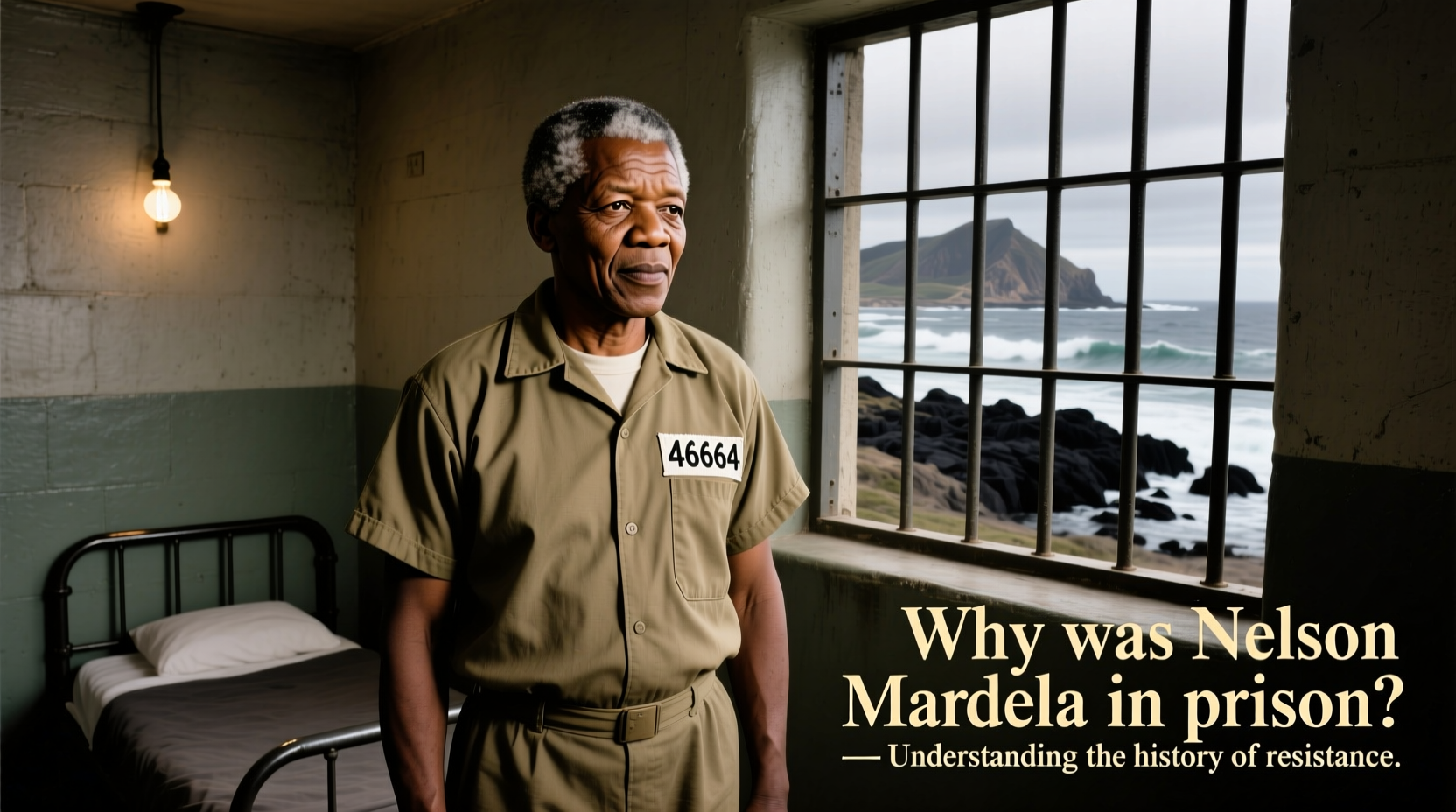 why was nelson mandela in prison understanding the history