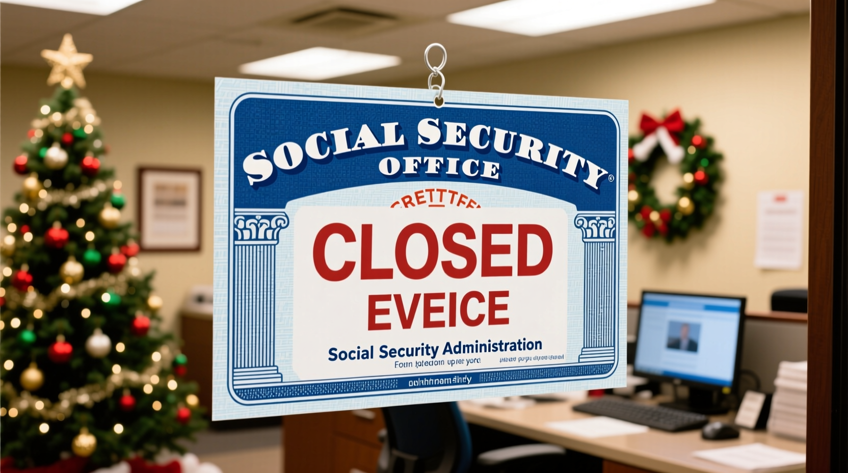 is the social security office open on christmas eve