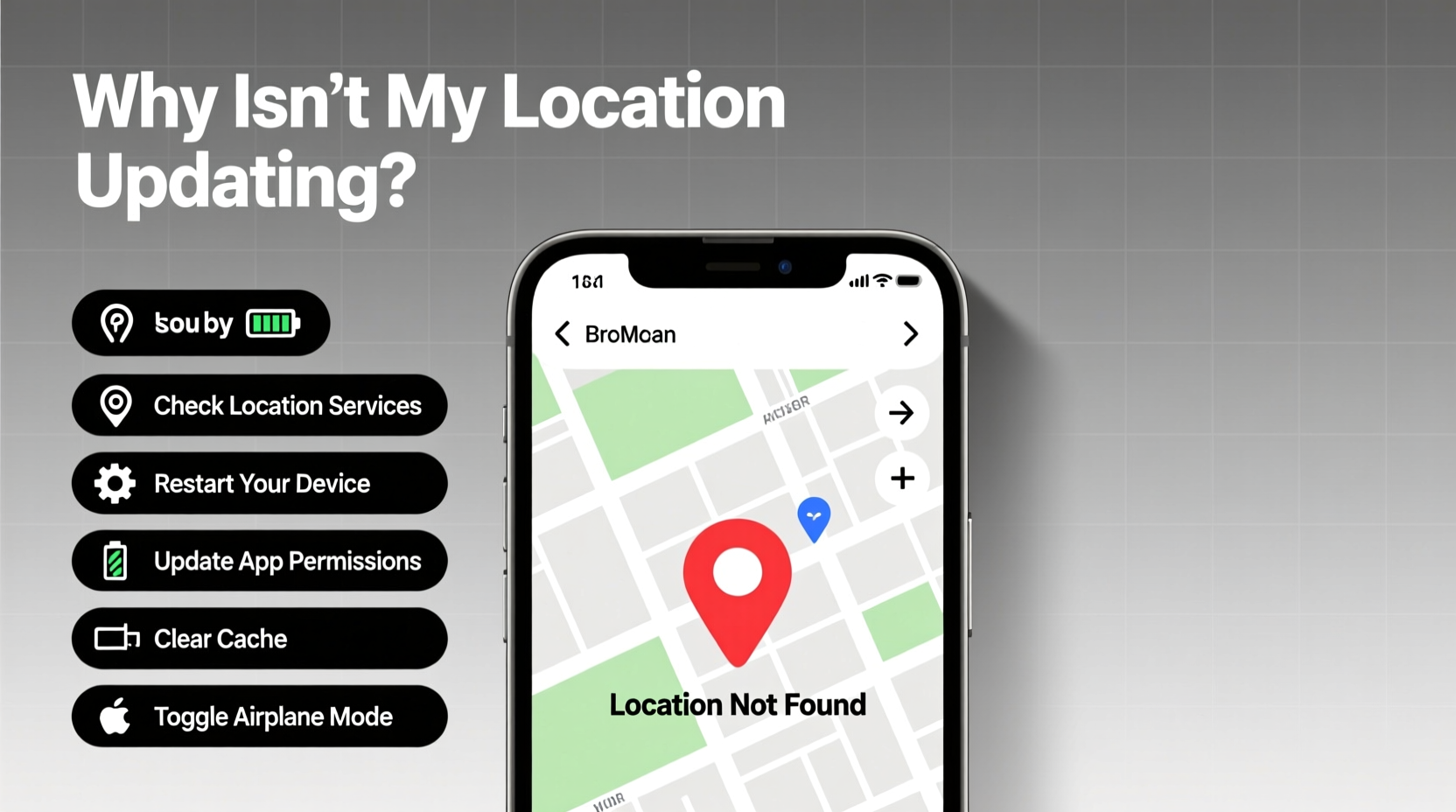 why isnt my location updating troubleshooting tips 2