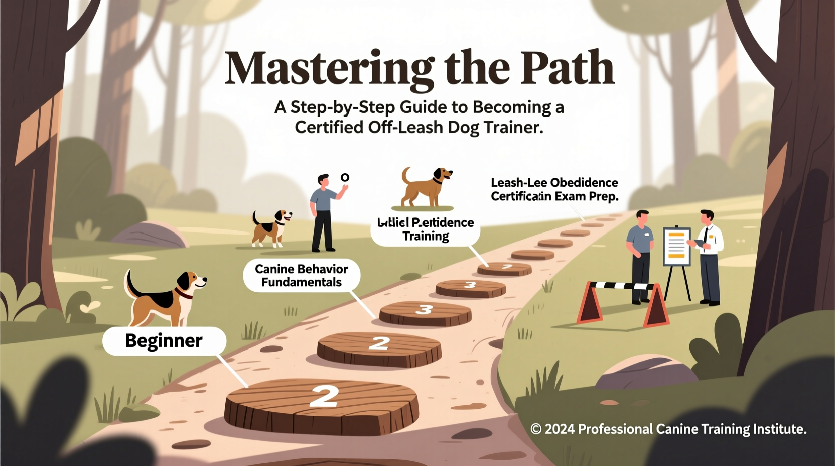 mastering the path a step by step guide to becoming a certified off leash dog trainer