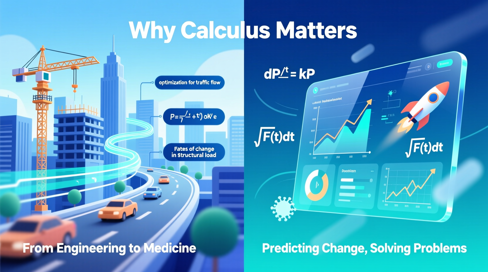 why is calculus useful real world applications importance