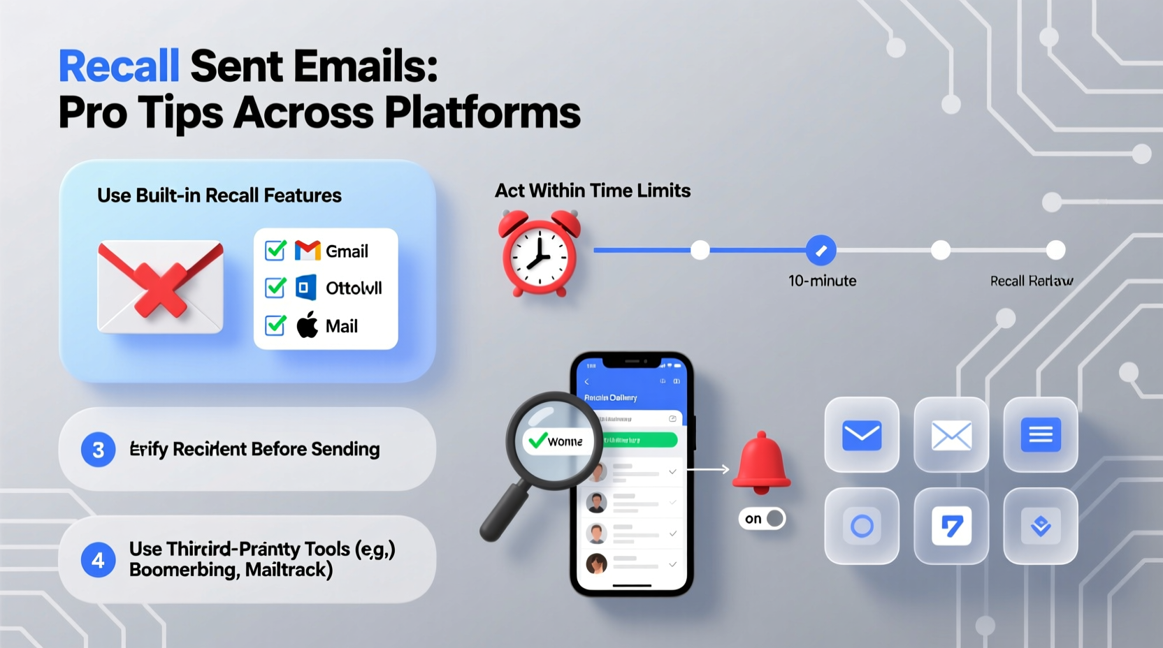 effective strategies to recall sent emails across different platforms